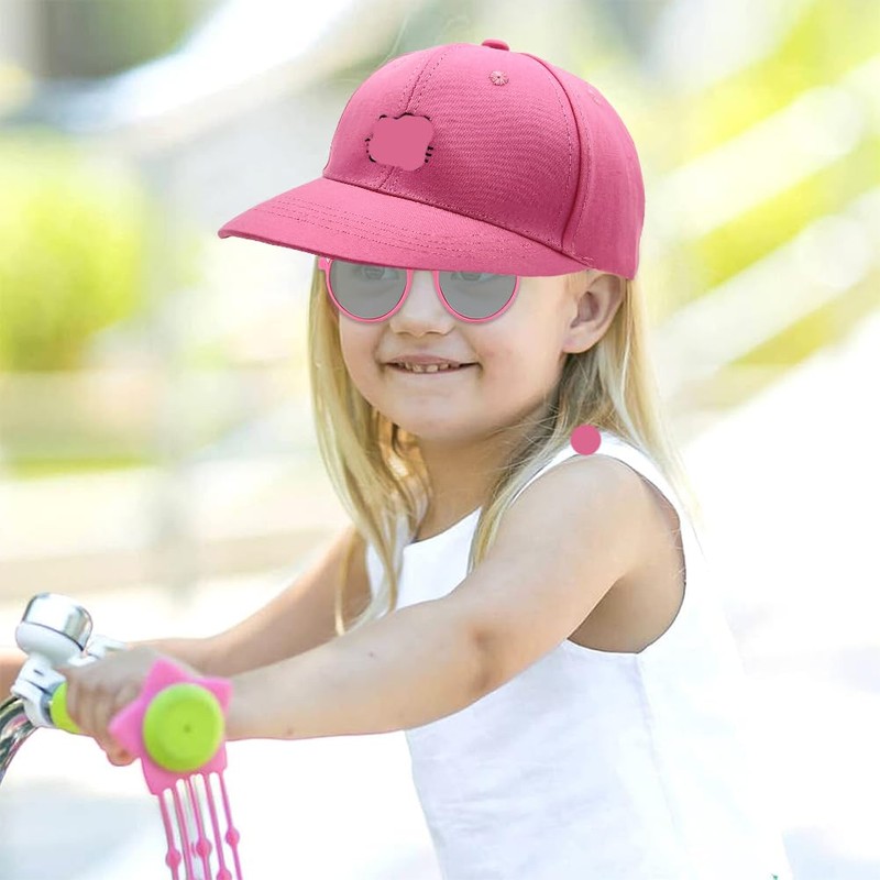 Hellokiitty Children's Baseball Cap, 2 Pieces Baseball Cap and Sunglasses