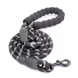 Correa para Perro 1.5m - Perros Grande, Mediano y Pequeño - Cuerda con Mango de Control Resistente y Suave | Accesorios para Perro - Correa de Entrena