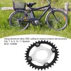 34T 104 BCD Electric Bike Chainring and Adapter for Bafang