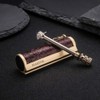 BIASTNR Permanent Match,Keychain Matchstick Fire Starter Immortal Lighter,Flint Match Stick
