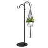 Navaris Shepherds Hooks for Outdoor - Hanging Bird Feeder Plant