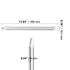 ZOENHOU Set of 3 Mounting Levers, 30 cm Tyre Levers Bicycle, Tyre Mounting Iron Made of Manganese Steel, Tyre Assembly Tool, Tyre Lever Tyre Remover Repair Tools for Cars, Motorcycles and Bicycles