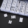 65 Pcs Spring Wire Connectors, Spring Clamp Terminal Cable Clamp