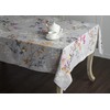 Maison d' Hermine Equinoxe - Grey 100% Cotton Tablecloth for