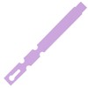 TAGKRAFTERS 5" x 1/2" Lilac - 1,000 Pcs - Plastic