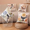 Guhoo Spring Summer Bird Throw Pillow Cover 16x16 Inch Set