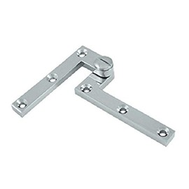 Deltana PH60U26 Solid Brass 4 3/8-Inch x 5/8-Inch x 3/8-Inch Pivot Hinge