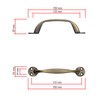 Fuxxer® 2 x Classic Drawer Handles, Classic Design, Cupboards &