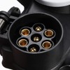 Ludom Trailer Double Socket,13-pin To 7-pin Trailer Socket Conversion Adapter,