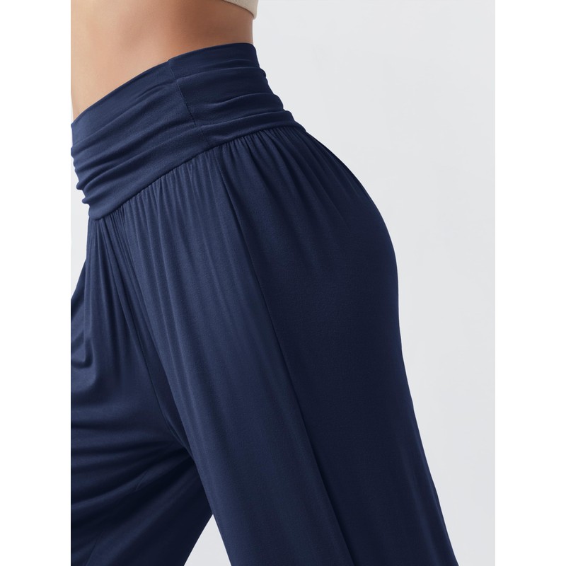 ODODOS Women's Wide Leg Palazzo Lounge Pants Light Weight Loose