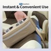 Pontoon Cup Holder, Stainless Steel Double Drink Holder with Side