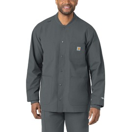 Carhartt Scrubs C85013 Unisex Force® Modern Fit Chore Coat - 2X-Large Regular - Pewter