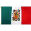 Flag Mall USA Guadalupe Mexican Flag Religious Flag New 3x5 Feet Polyester Double Sided