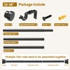 Curtain Rods for Windows 16 to 54 Inches, 1 Inch