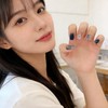 Domiya Nail Tips, 24 Pieces, Short, Summer, Popular, Japanese Style,