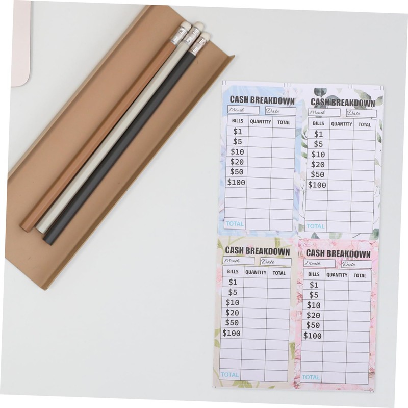 Operitacx Saving Binder with Cash Recorder Sheets Budget Planner Stickers