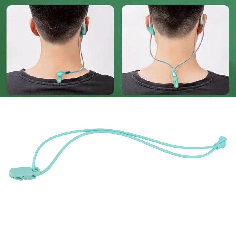 Silicone Hearing Amplifier Clip Hearing Amplifier Anti Lost Lanyard Rope