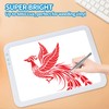 TOHETO A4 Rechargeable Led Super Bright Light Pad Powered by