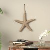 Deco 79 Jute Rope Starfish Handmade Home Wall Decor Wrapped