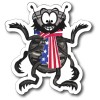 Word G Impractical Jokers Q Dung Beetle Decal Bumper Sticker