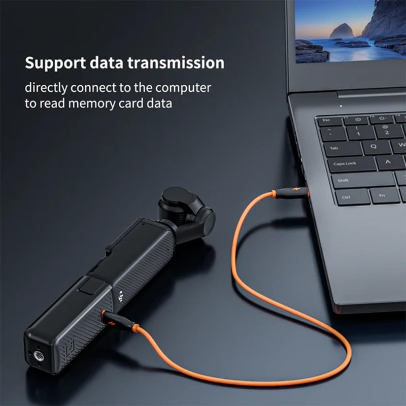 Osmo Pocket 4 Pocket 3 Battery Handle,ZGCINE PK-H01 7.7V/1600mAh Fast