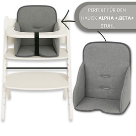 Seat Reducer for High Chair, Baby Seat Cushion Chair, Children's Seat Cover for Hauck and Stokke High Chair Cover for Children's Chair, Baby Chair and High Chairs, Grey