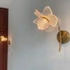 Flower Wall Sconce, LED Elegant Wall Light, Dimmable Wall Mount