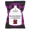 Bonds of London Blackcurrant & Liquorice Bags 120g (Pack of