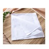 Men's Pure Cotton Handkerchief White Hankies