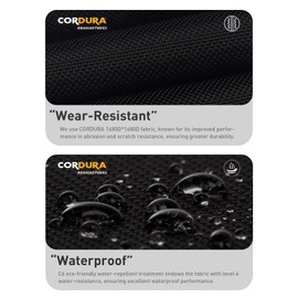 project-cb Crossbody Bag, Cordura Fabric Waterproof Travel Purse, Phone Bag, Small Bags for Women & Men (Black, Normal)