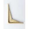 Satin Brass Shelf Brackets | Heavy Duty Brackets for Kitchen