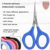 3 Swords Germany - Embroidery Scissors, Shears for Art Work,