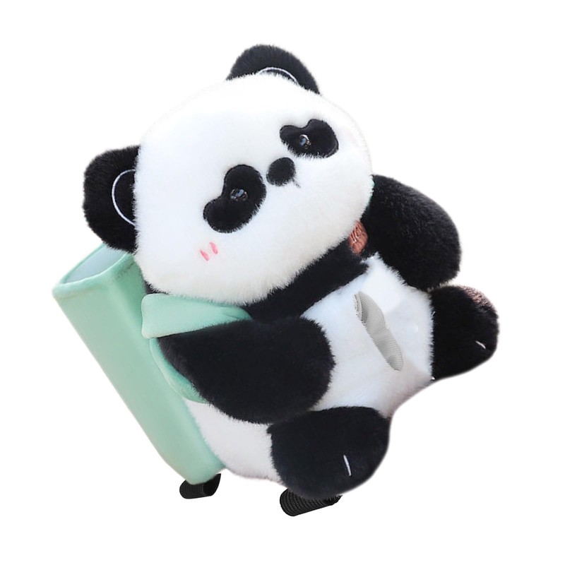 HUANGGG Car Mounted Tissue Box 2 in 1 Cartoon Plush