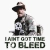 Predator I Aint Got Time To Bleed Bumper Sticker Vinyl