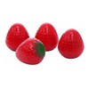 Caja 24pzs Bálsamo Hidratante De Fresa Rojo Kawaii Mayoreo