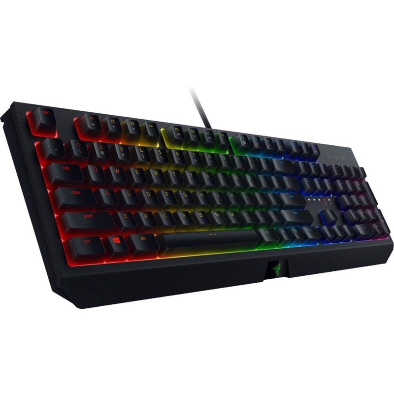 Razer BlackWidow Wired Gaming Mechanical Green Switch Keyboard with Chroma