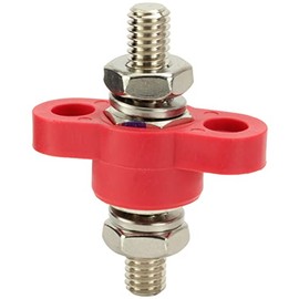 Fastronix 3/8" Red Remote Battery Terminal Feed Thru
