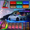 Nilight 4Pcs Aluminum Underglow Neon Accent Strip Lights 396 LEDs