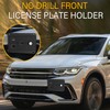 Anti-Theft License Plate Holder Compatible with Volkswagen Arteon 2019-2023, Volkswagen