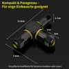 3 x Waterproof IP68 Cable Connectors - 3-Pin T-Shape Junction
