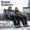 Camping Loveseat for Couples, Friends & Families, Double Camping Chair,