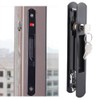 Hook Lock for Sliding Door, Hook Lock, One-sided Closure, Movable
