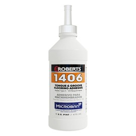 Roberts 1406 Tongue & Groove Flooring Adhesive - 1 Pint (473 mL)
