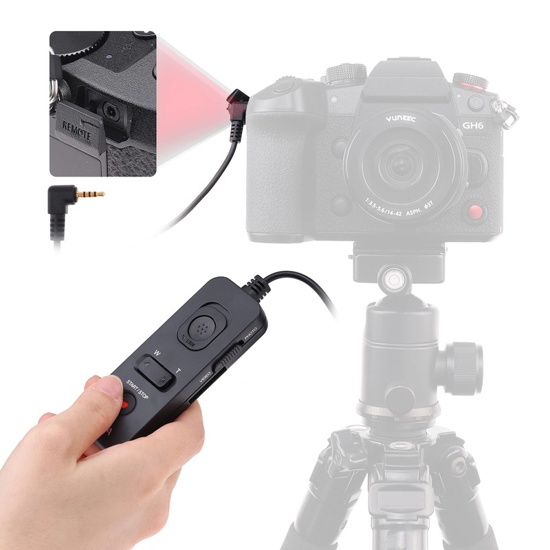 Hersmay 39.4 Inch Remote Control Release Cable for Panasonic GH2