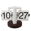 Flip Desk Clock Retro Single Sided Battery Powered Retro Vintage