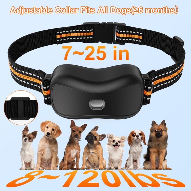 HOMELYLIFE Remote Dog Training Collar – Anti Bark, No Shock,