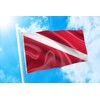DMSE Diver Down Scuba Diving Flag 3X5 Ft Foot 100%
