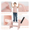 AMBIRD Wooden Step Stool, Two Step Stools Toddler 300 lbs