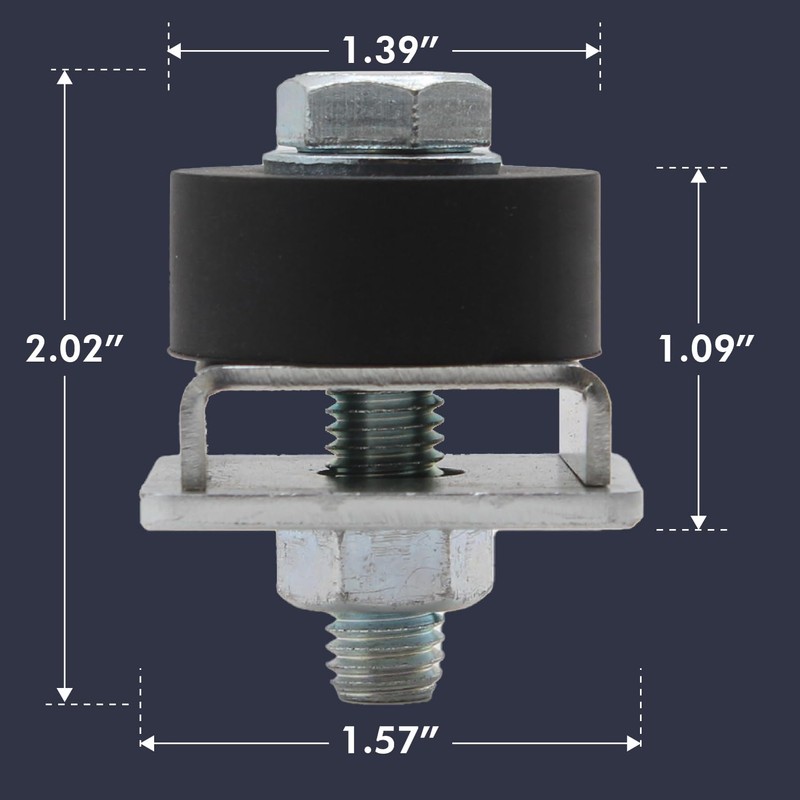 Newhouse Electric TL158-2PK Trolley Stop for 1-5/8in. or Taller Strut