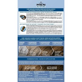 Schwarzkopf RE-NATURE Men's Medium - Pack of 1